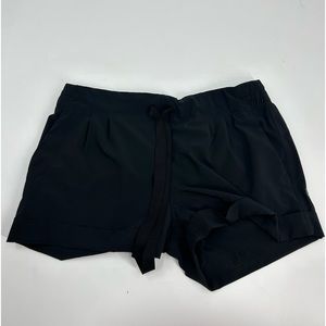 lululemon spring break away shorts black 10 women.
